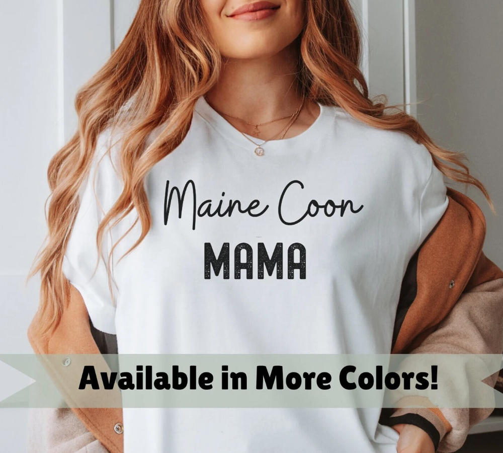 maine coon mama shirt original